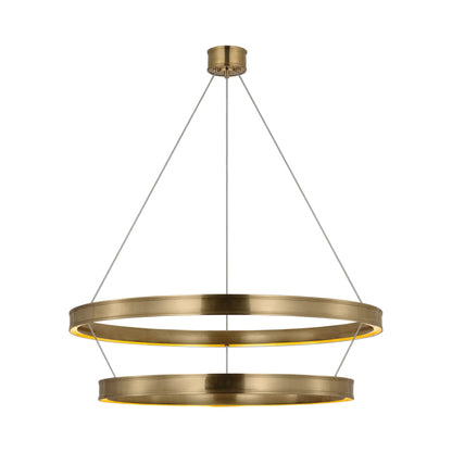 Connery LED Two-Tier Chandelier in Detail.