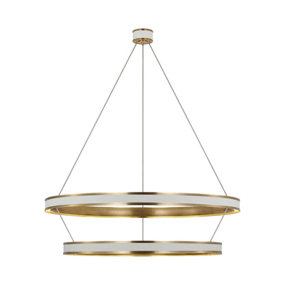 Connery LED Two-Tier Chandelier in Detail.