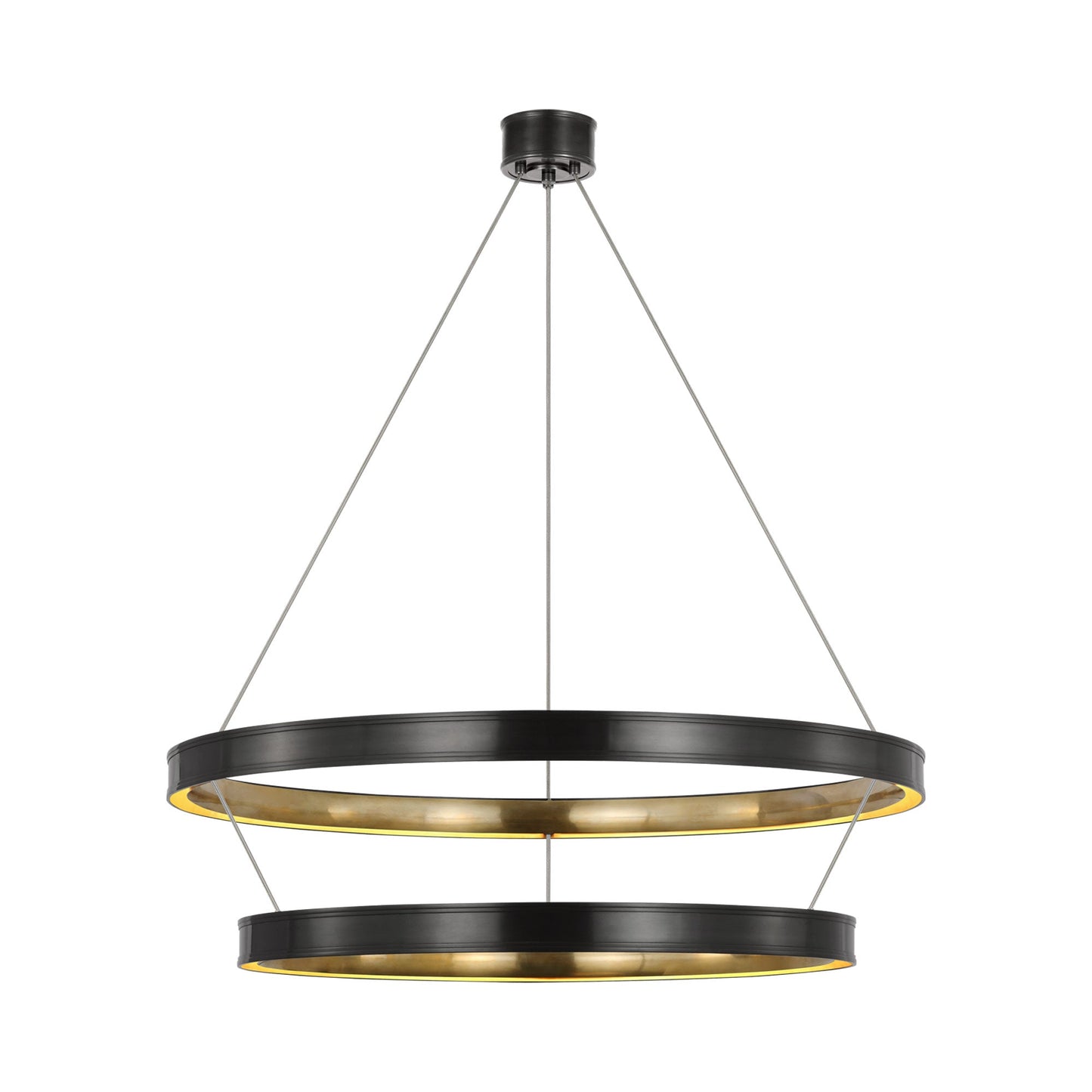 Connery LED Two-Tier Chandelier in Detail.