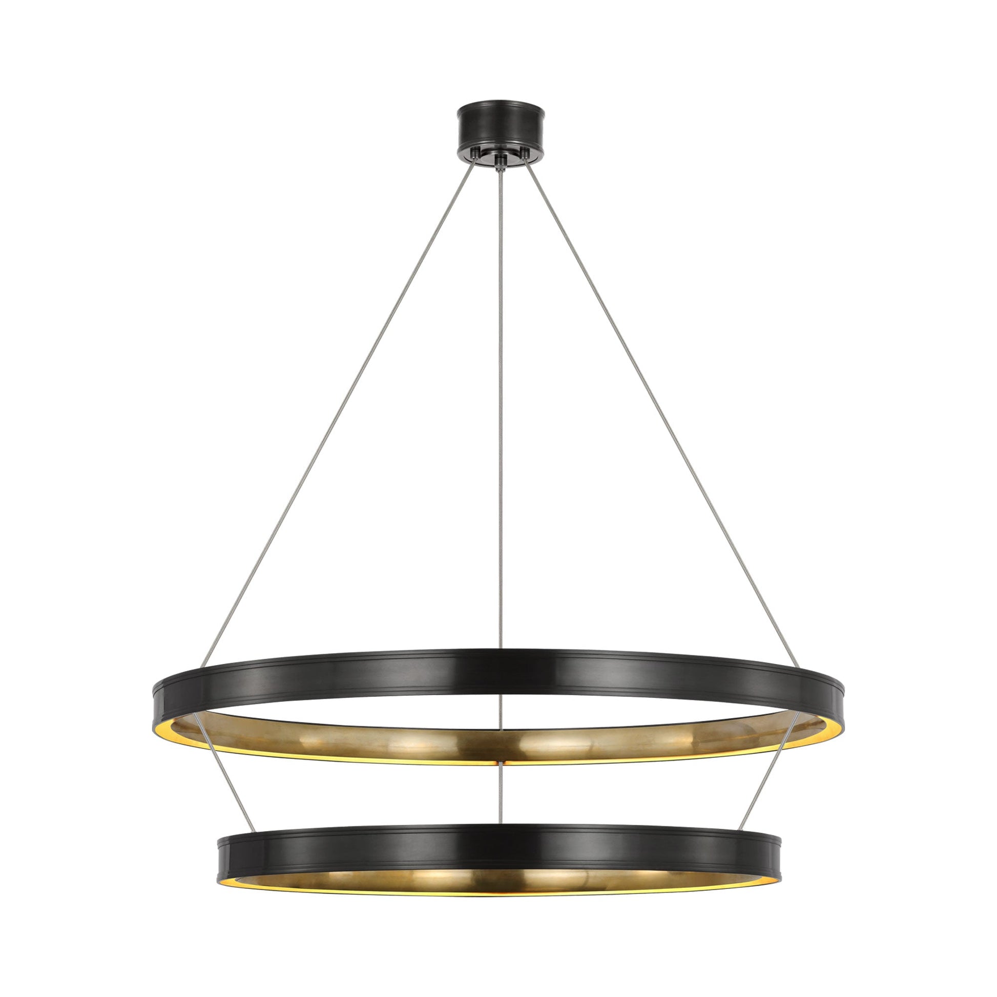 Connery LED Two-Tier Chandelier in Detail.