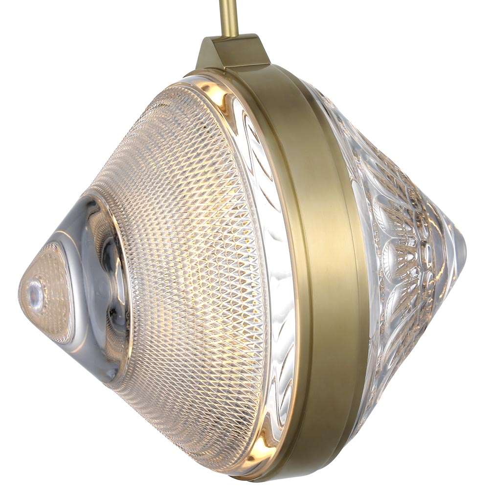 Copper Coast LED Pendant Light in Detail.