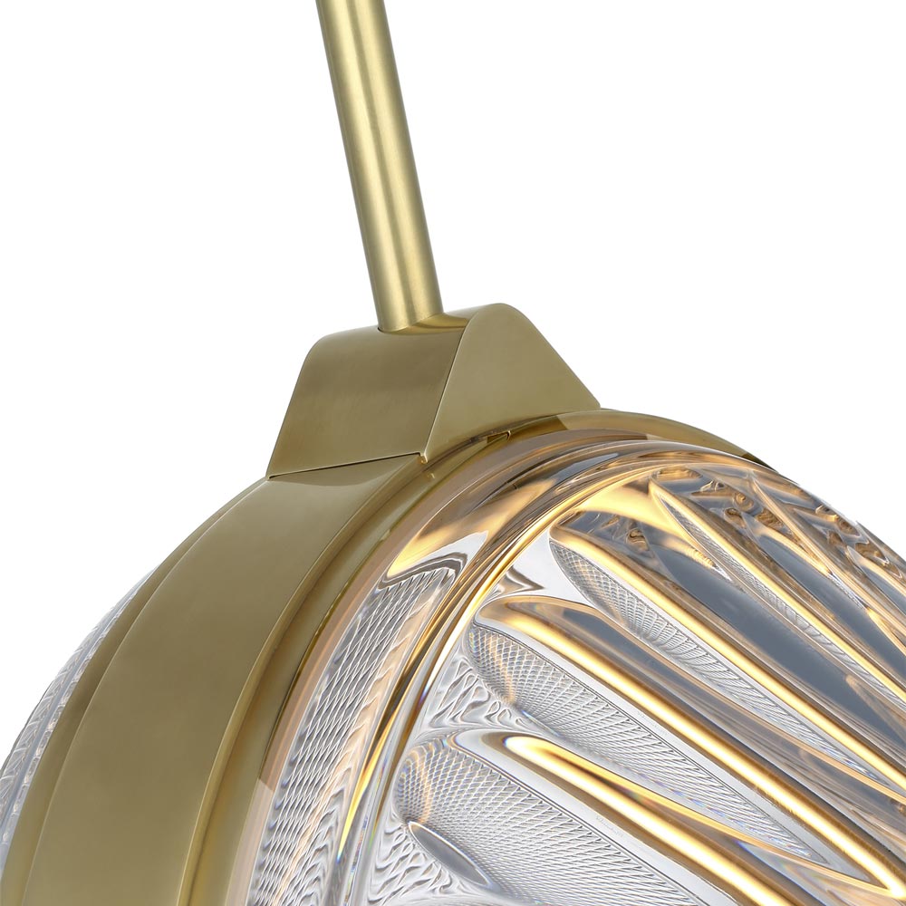 Copper Coast LED Pendant Light in Detail.