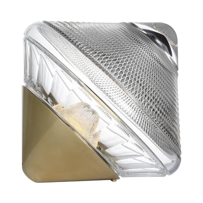 Copper Coast LED Rechargeable Table Lamp in Natural Brass (9.25-Inch).