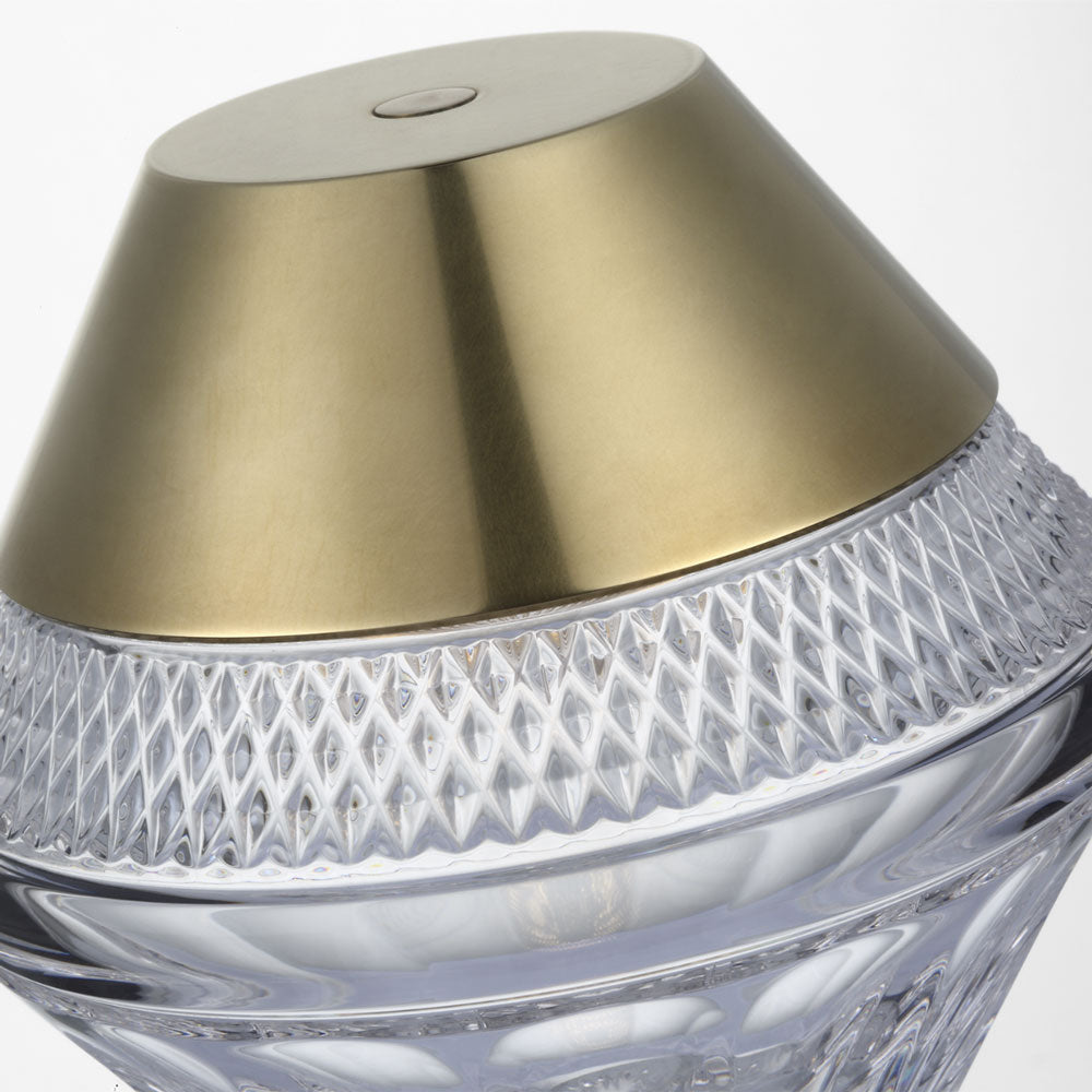 Copper Coast LED Rechargeable Table Lamp in Detail.