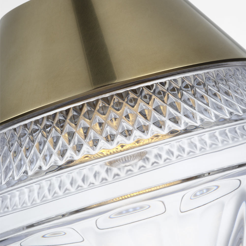 Copper Coast LED Rechargeable Table Lamp in Detail.