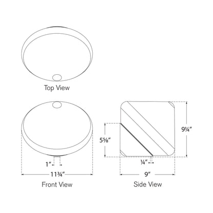 Copper Coast LED Rechargeable Table Lamp - line drawing.