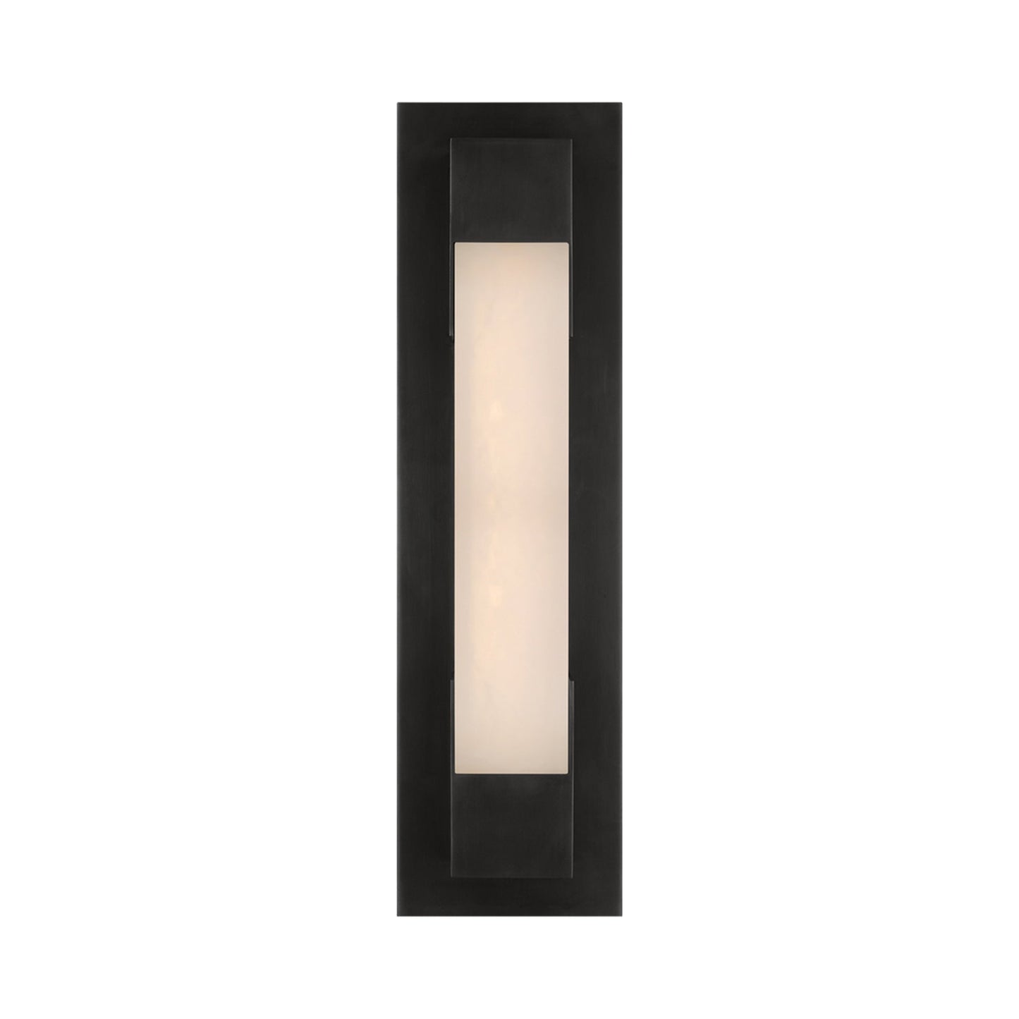 Covet LED Bracketed Bath Wall Light in Bronze (16.25-Inch).