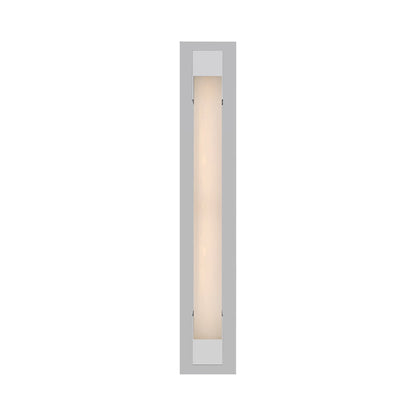 Covet LED Bracketed Bath Wall Light in Polished Nickel (26.25-Inch).