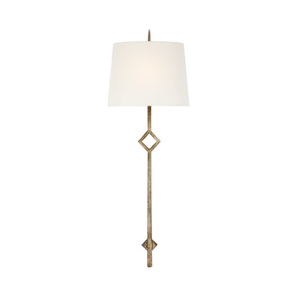 Cranston Wall Light in Gilded Iron (Large).