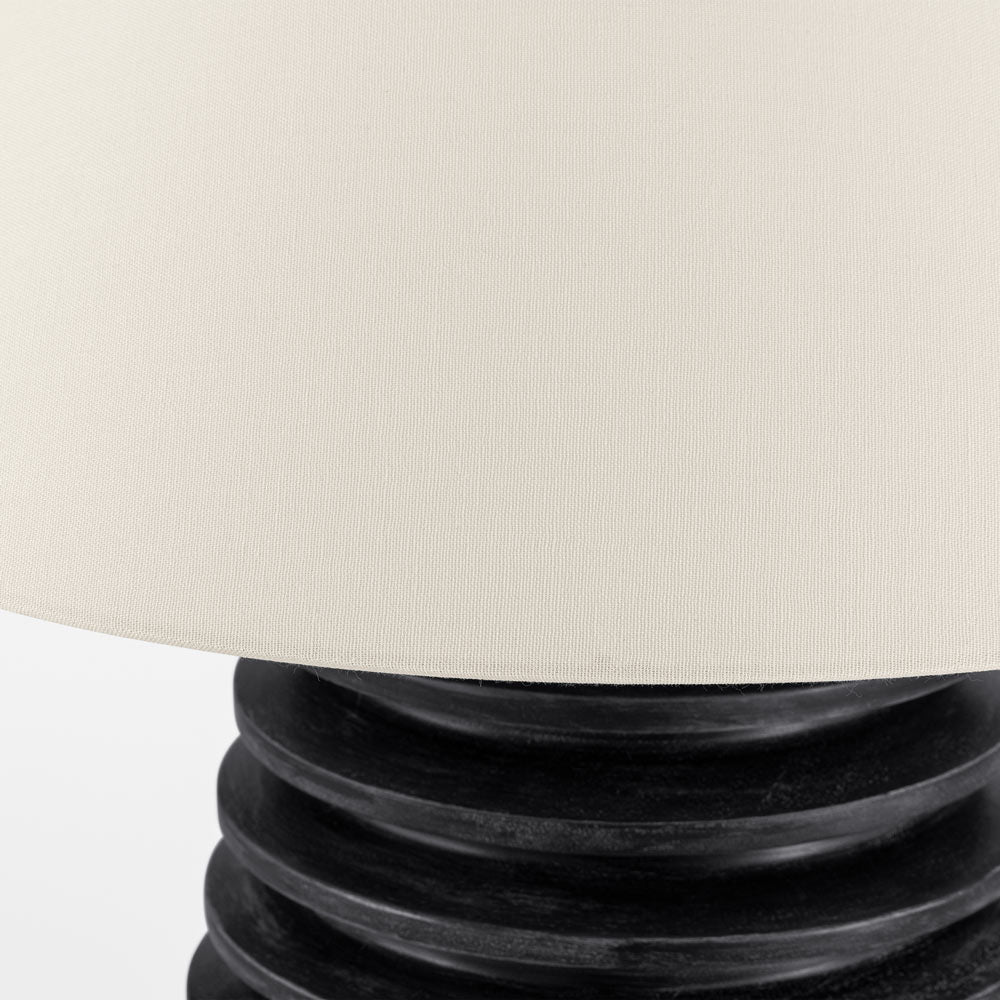 Crenelle Stacked Table Lamp in Detail.