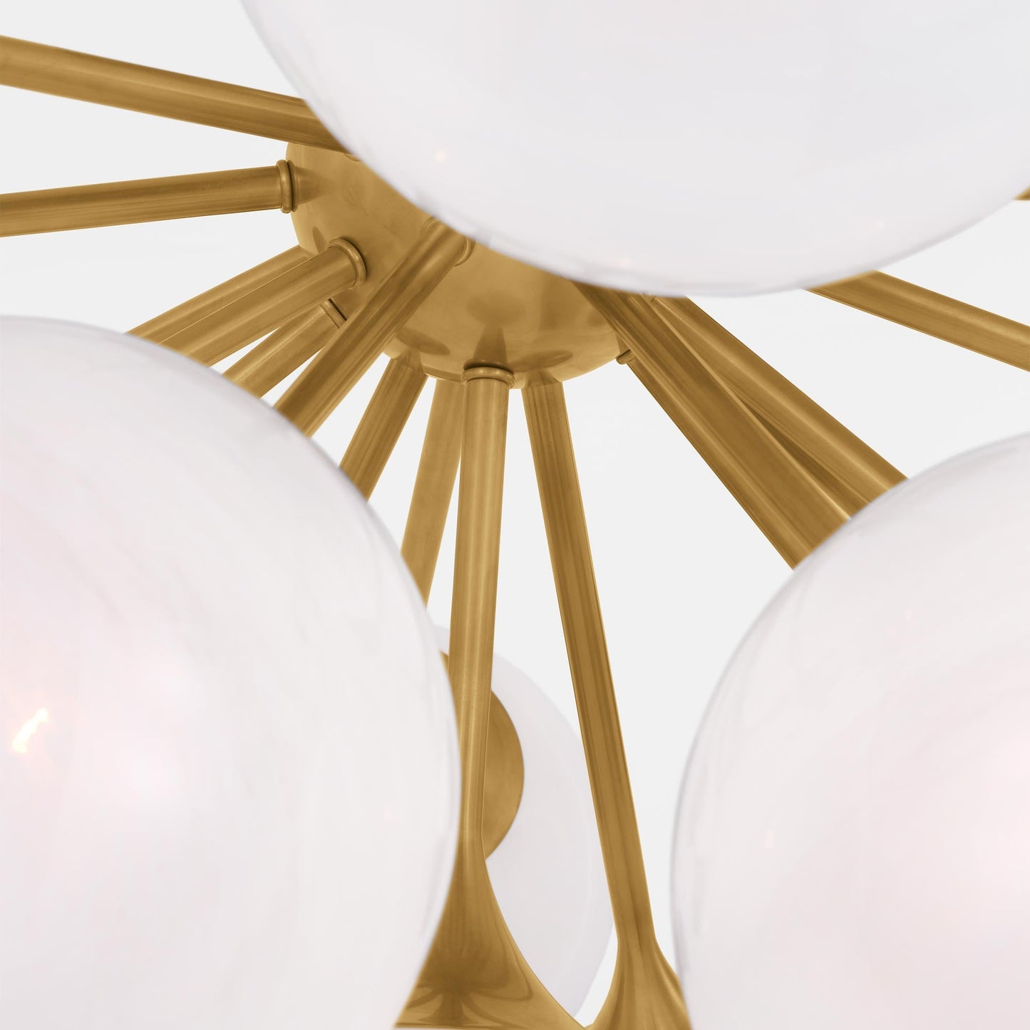 Cristol Semi Flush Mount Ceiling Light in Detail.