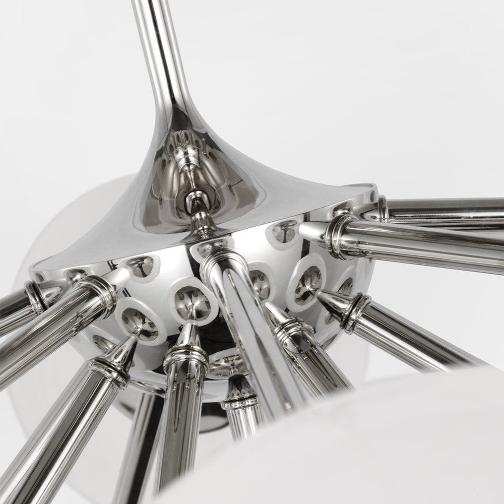 Cristol Semi Flush Mount Ceiling Light in Detail.