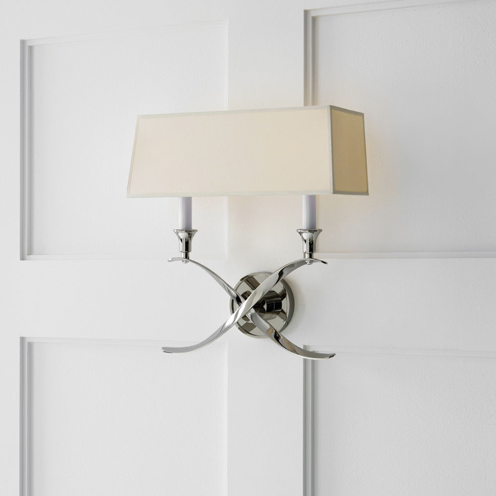 Cross Bouillotte Wall Light in Detail.