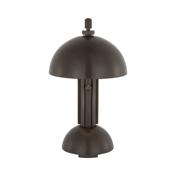 Dally Table Lamp in Antique-Burnished Brass.