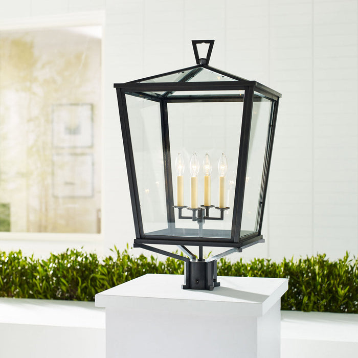 Darlana Outdoor Post Light in Outside Area.