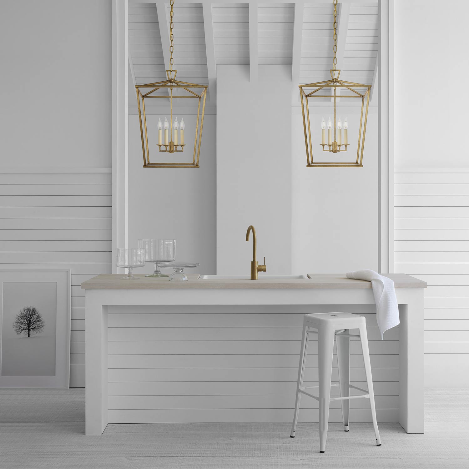 Darlana Pendant Light in kitchen.