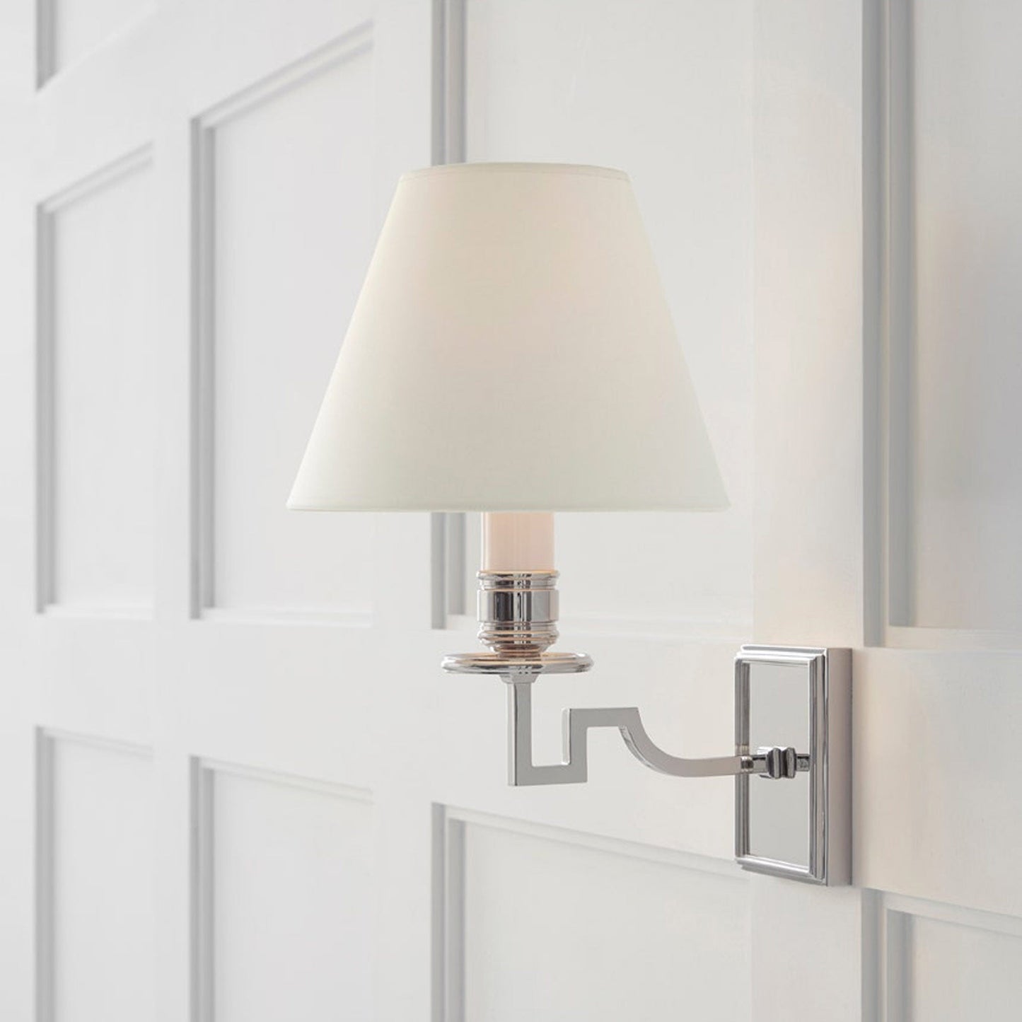 Dean Swing Arm Wall Light in Detail.