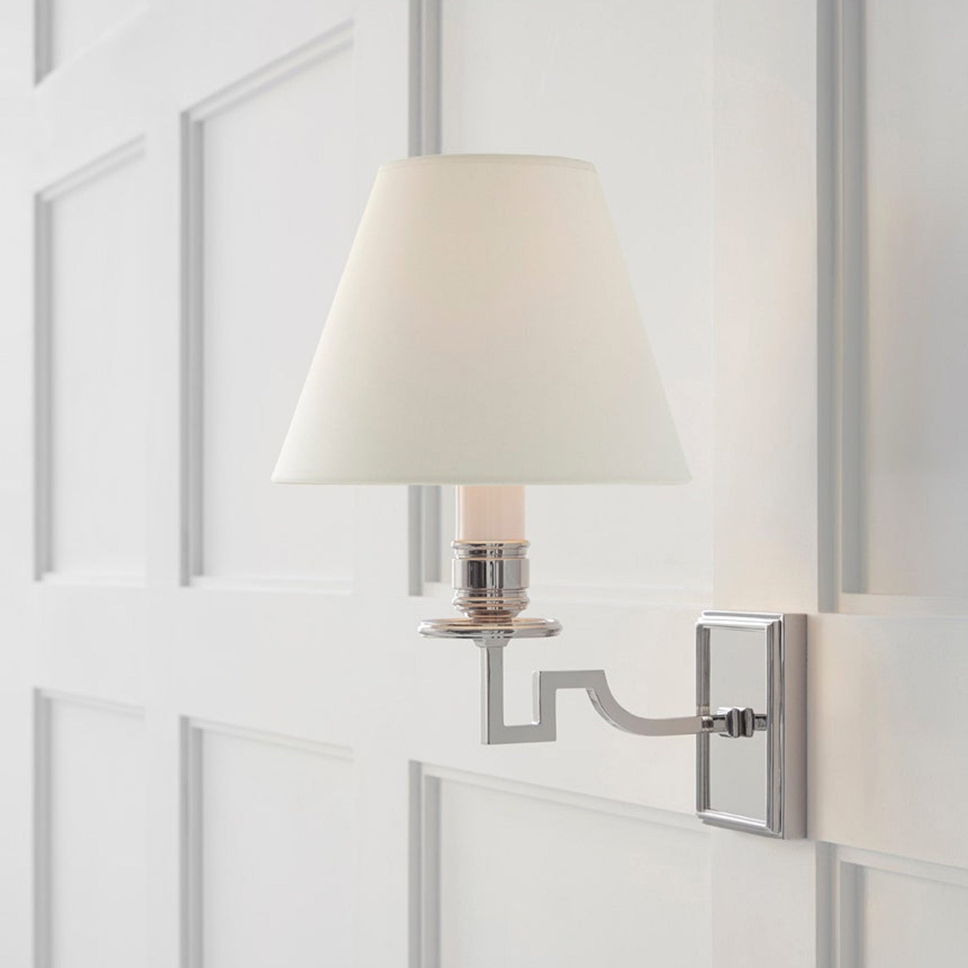 Dean Swing Arm Wall Light in Detail.