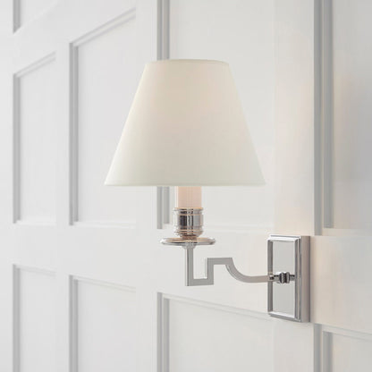 Dean Swing Arm Wall Light in Detail.