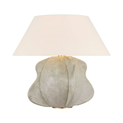 Delmar Table Lamp in Antiqued White.
