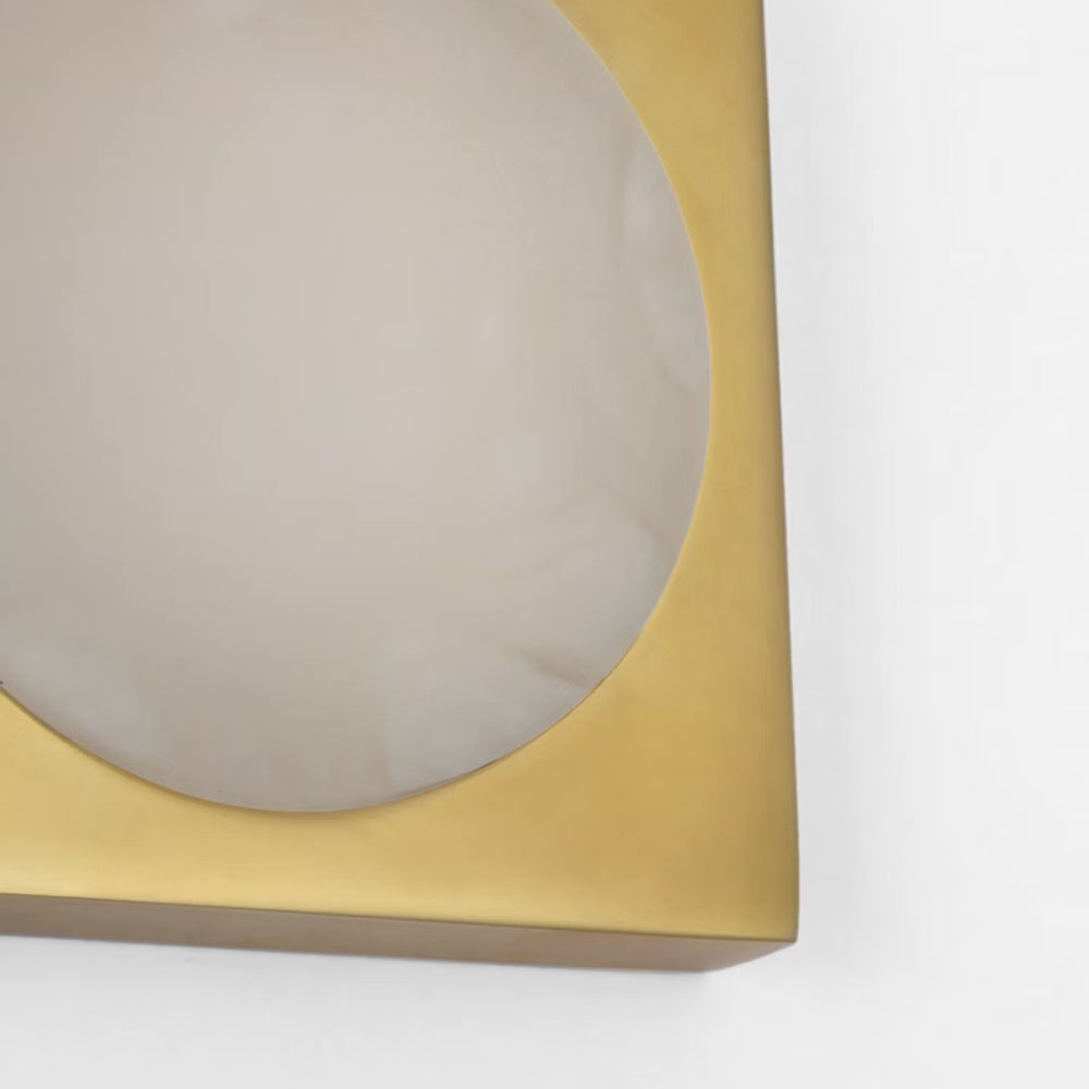 Dichotomy Square LED Wall Light in Detail.
