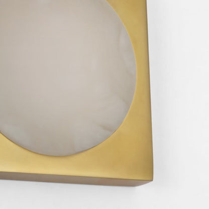Dichotomy Square LED Wall Light in Detail.