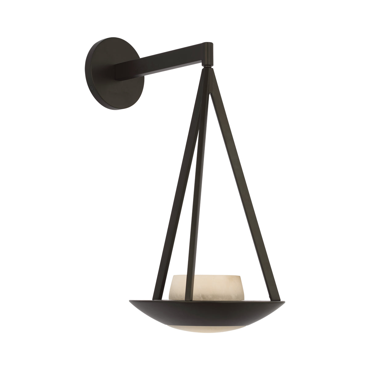 Divina Floating Bowl LED Wall Light.