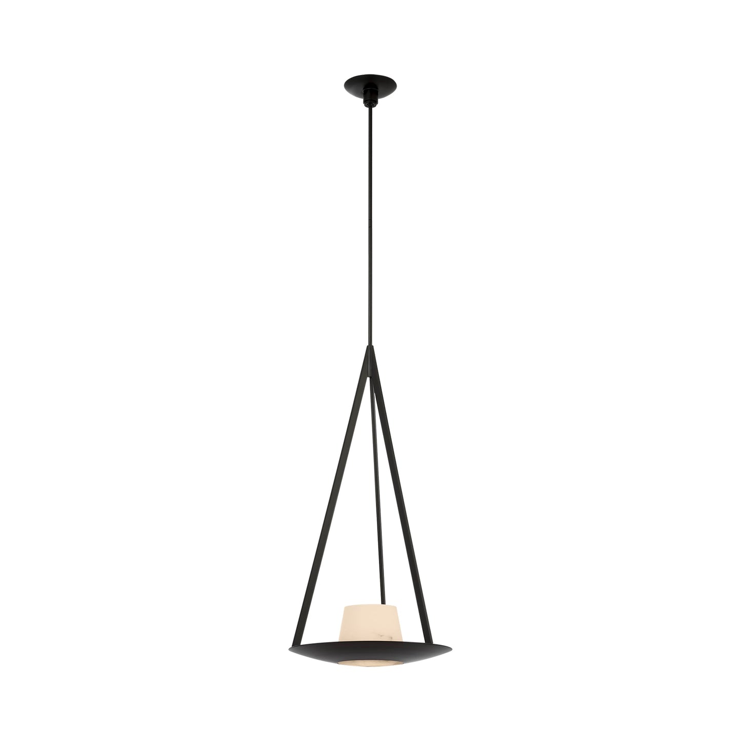 Divina LED Pendant Light in Modern Iron.
