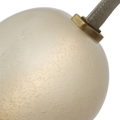 Dune Belted LED Pendant Light in Detail.