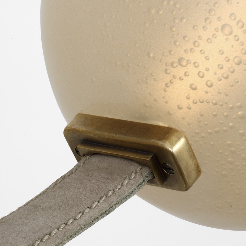 Dune Belted LED Pendant Light in Detail.