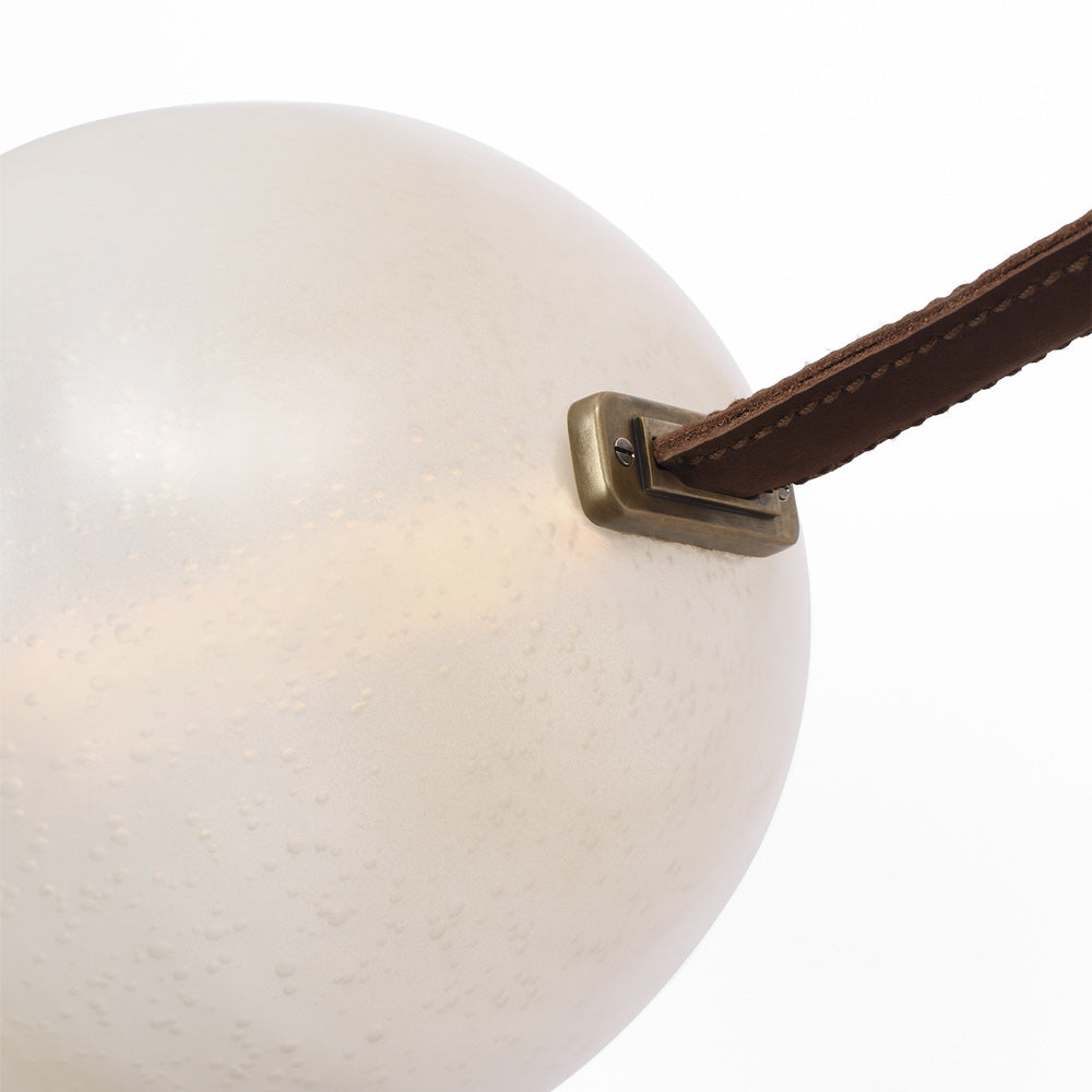 Dune Belted LED Pendant Light in Detail.