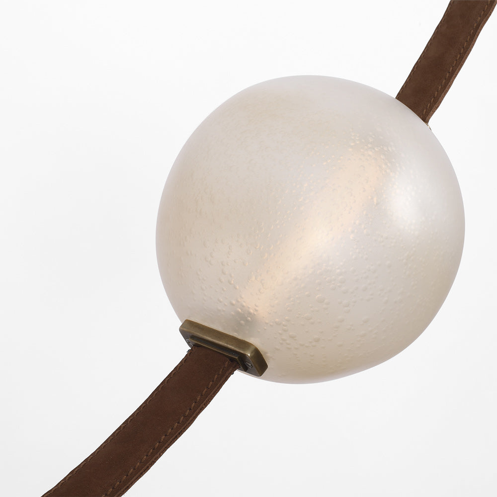 Dune Belted LED Pendant Light in Detail.