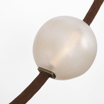 Dune Belted LED Pendant Light in Detail.