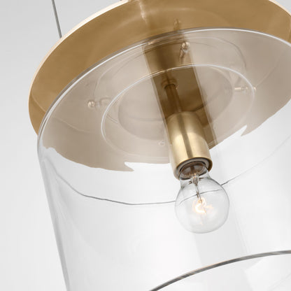 Elias Floating Pendant Light in Detail.