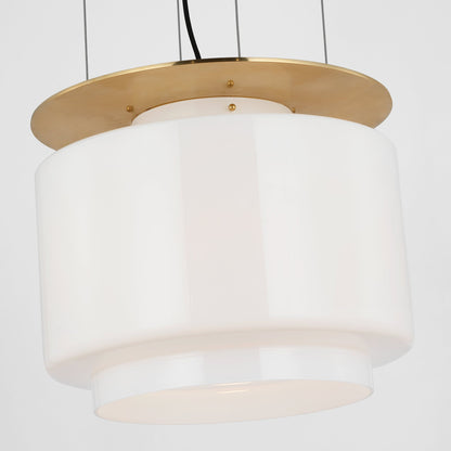 Elias Floating Pendant Light in Detail.