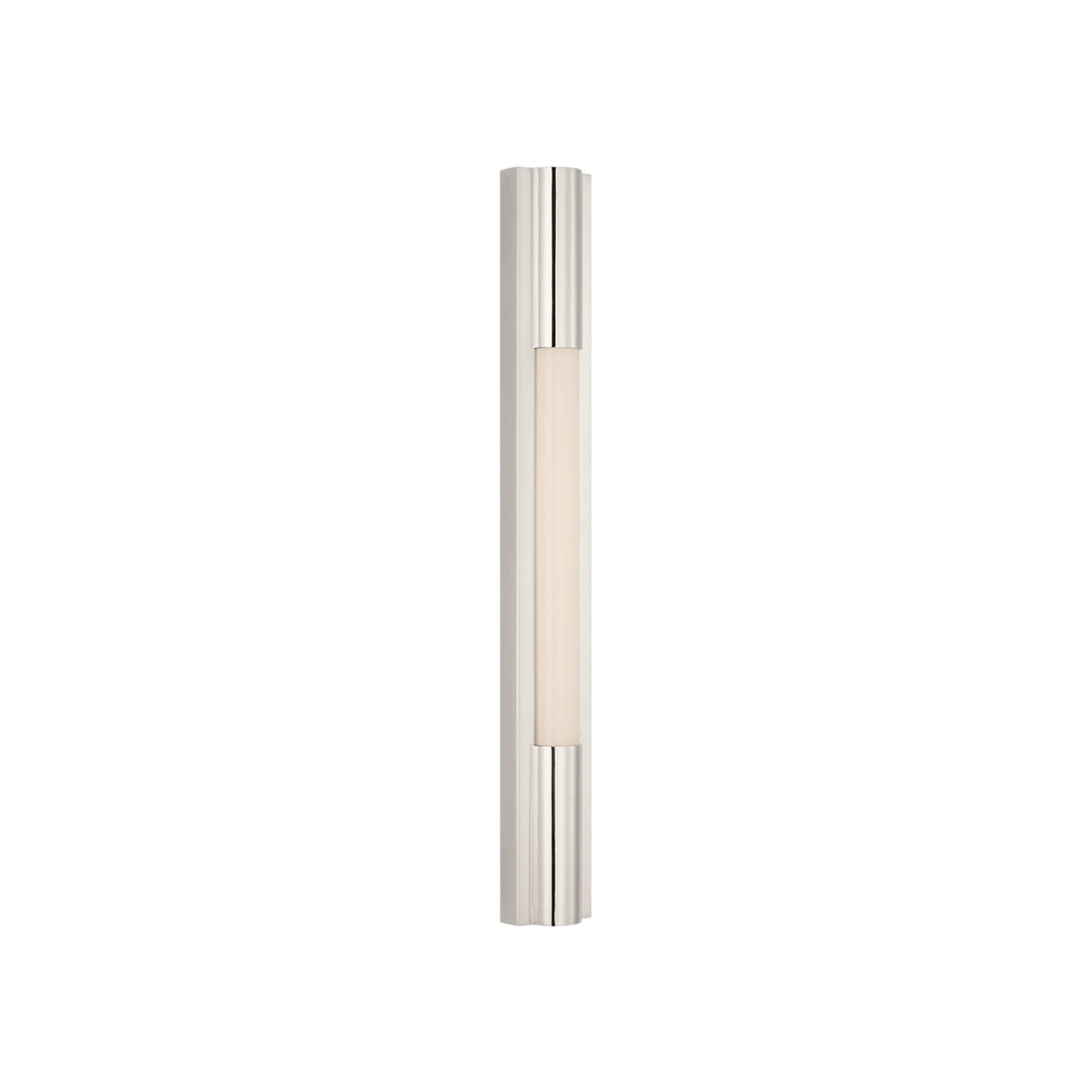 Ellington LED Bath Wall Light in Polished Nickel (24-Inch).