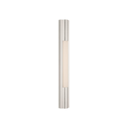 Ellington LED Bath Wall Light in Polished Nickel (24-Inch).