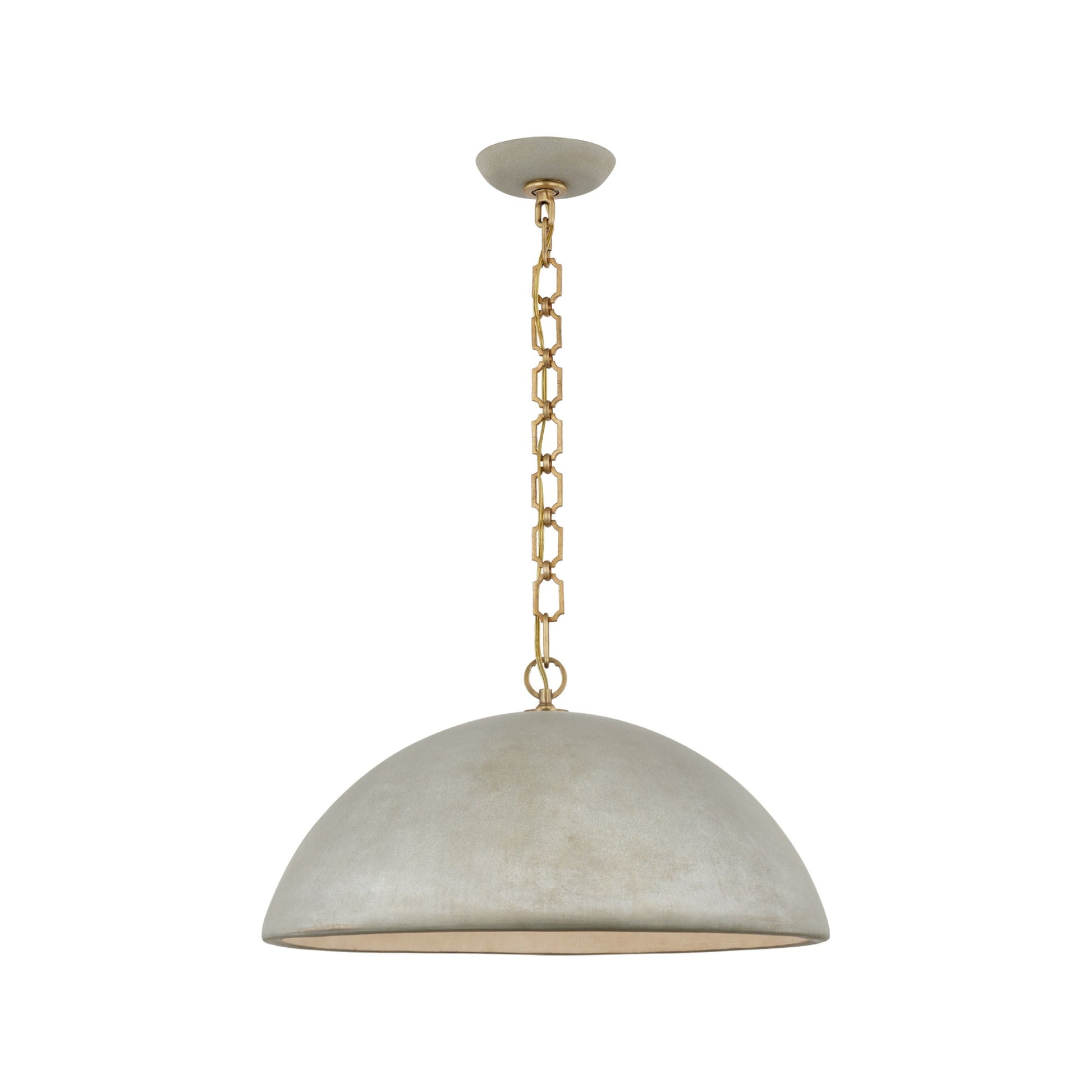Elliot Pendant Light in Portland Gray (23-Inch).