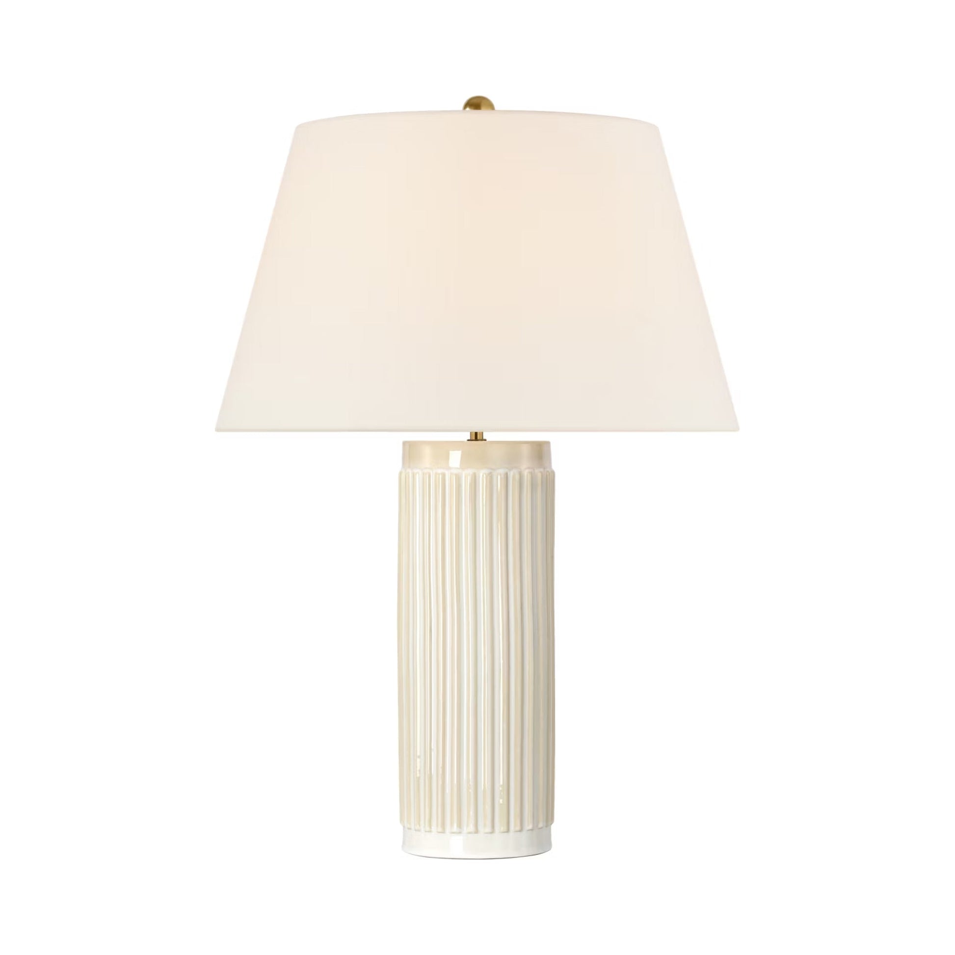 Ellora Table Lamp in Cashew.