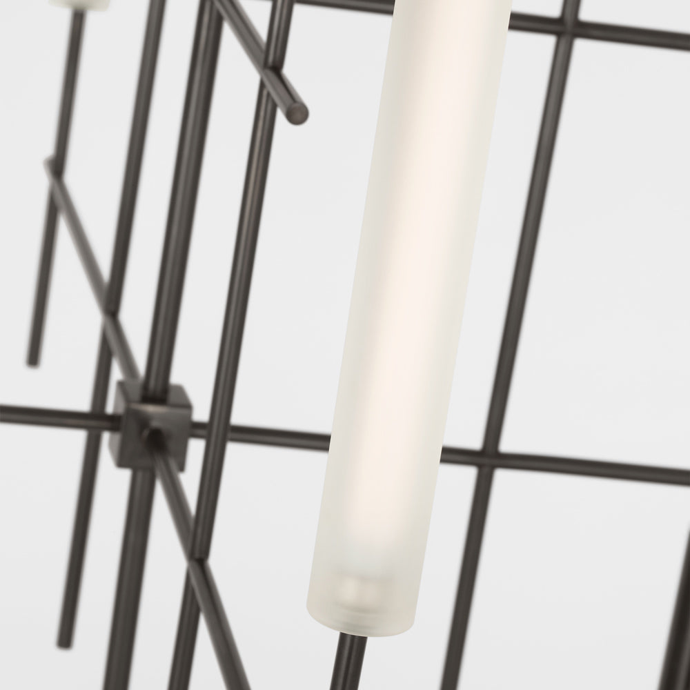 Fay LED Chandelier in Detail.