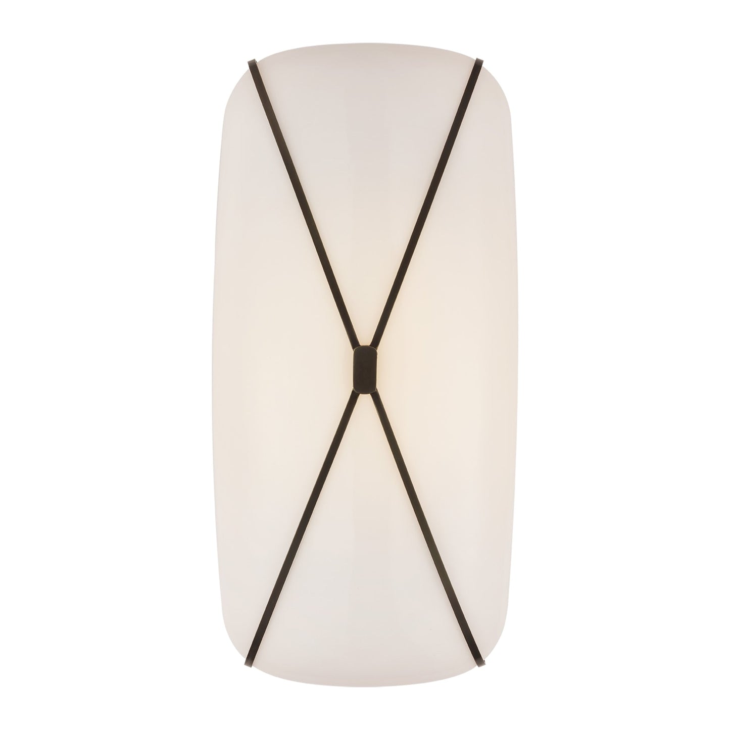 Fondant LED Linear Bath Wall Light in Gun Metal (24-Inch).