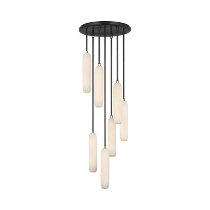 Formosa LED Pendant Light in Bronze (7-Light).
