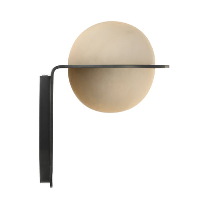 Fosse LED Invertable Oval Wall Light in Detail.