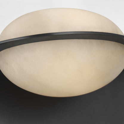 Fosse LED Invertable Oval Wall Light in Detail.