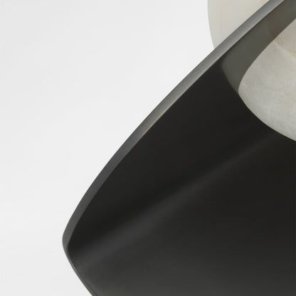 Fosse LED Invertable Oval Wall Light in Detail.