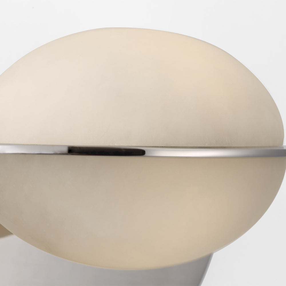 Fosse LED Invertable Oval Wall Light in Detail.