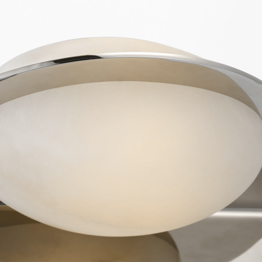 Fosse LED Invertable Oval Wall Light in Detail.