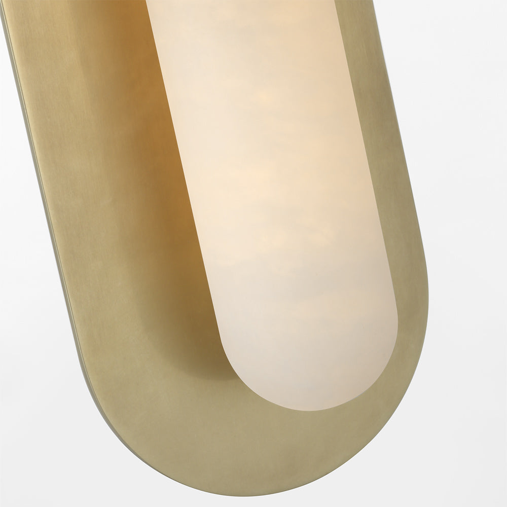 Fosse Oval LED Wall Light in Detail.
