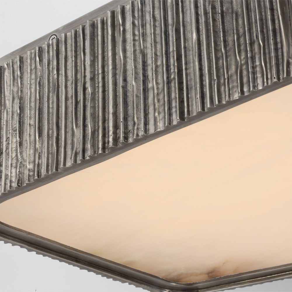 Fumar Asymmetrical LED Flush Mount Ceiling Light in Detail.