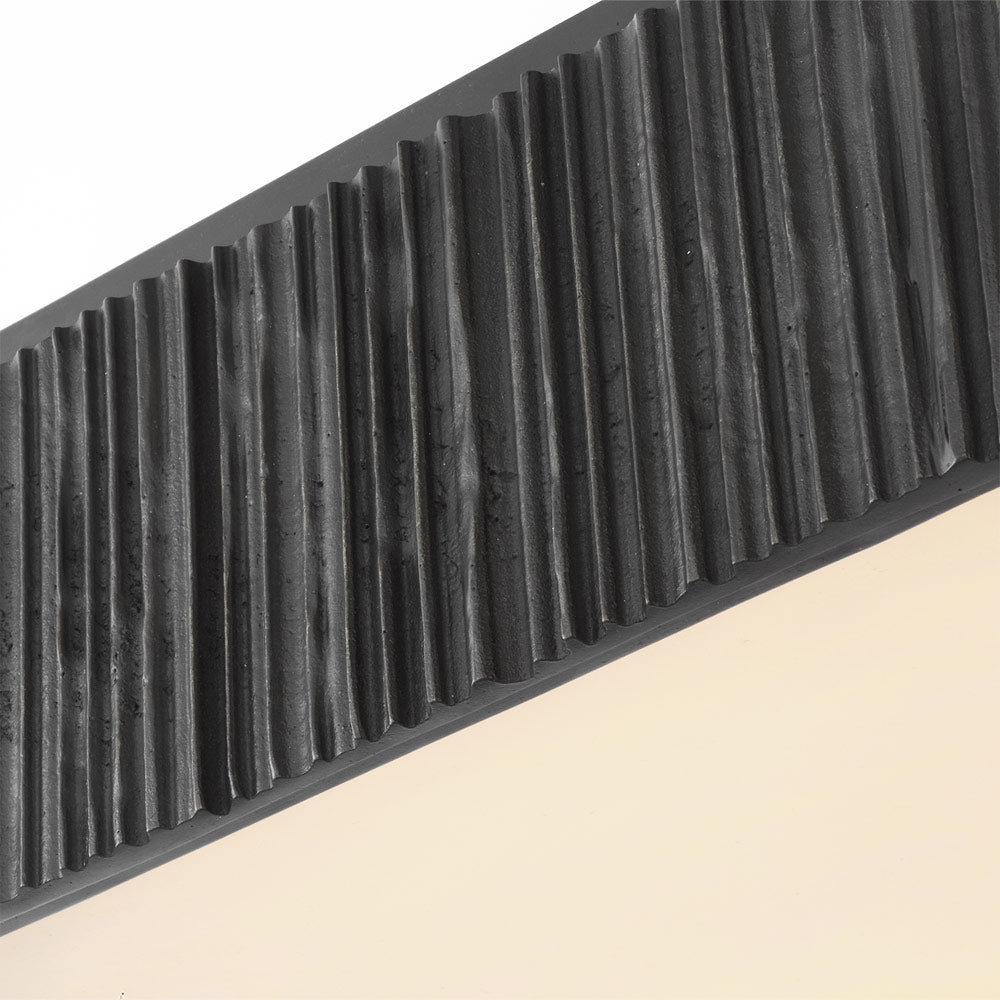 Fumar Asymmetrical LED Flush Mount Ceiling Light in Detail.